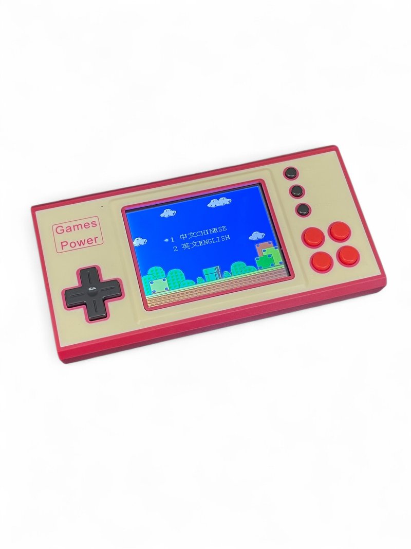 遊戲機 全新品 Game Player GamePad 500 in 1 雙語模式 - 科技小物 - 塑膠 紅色