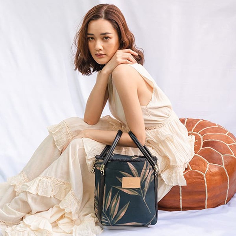 From Dawn To Dusk Boho Multi Way Crossbody Bag - Limited Wild Prints (Midnight) - Handbags & Totes - Waterproof Material Blue