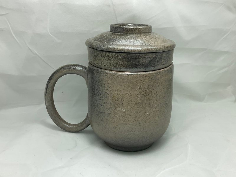 Cangjing ㅣ tea cup three-piece set - Mugs - Pottery 