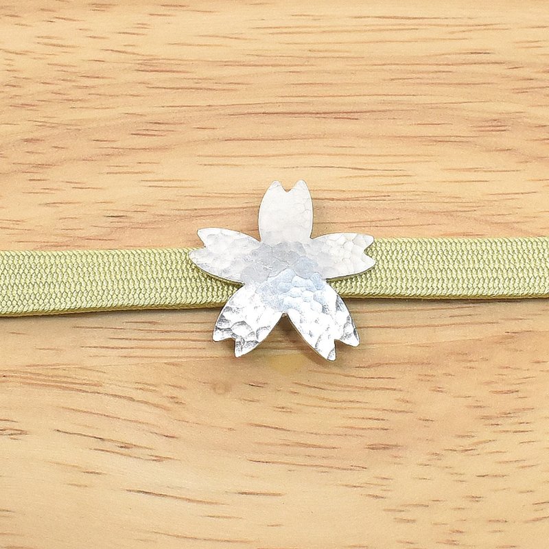 桜 シルバー帯留め・ペンダントトップ - 其他 - 純銀 銀色