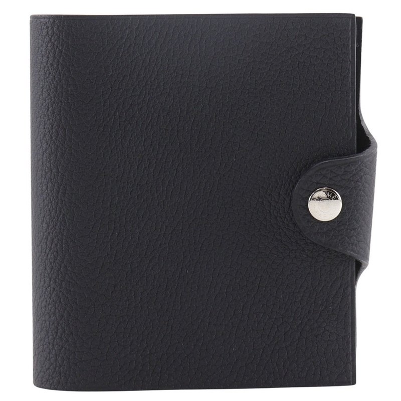 【日本直送】エルメス HERMES ユリスPM 手帳カバー ノートカバー トゴ 黒 B ユニセックス【中古】 - 筆記本/手帳 - 真皮 黑色