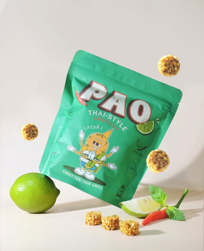PAO泰式鮮檸辣鹽米脆脆 - 零食/點心 - 其他材質 