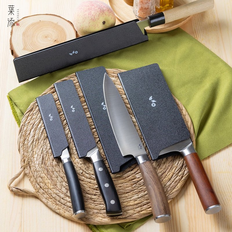 Ye Tian - Flocked Knife Sheath - Scabbard - Universal (Knife Not Included) - Knife Accessories - Kitchen Accessories - Storage - Knives & Knife Racks - Plastic 