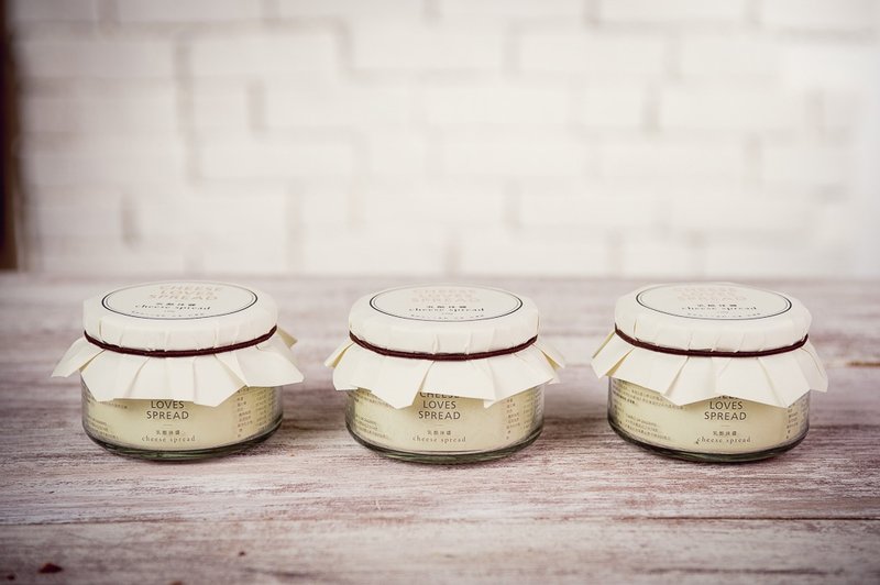經典乳酪抹醬 Cheese Spread 手工製作 - 果醬/抹醬 - 新鮮食材 卡其色
