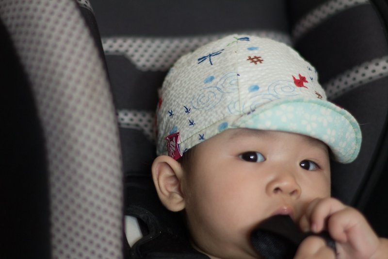 Cycling Cap for Baby - ผ้ากันเปื้อน - ผ้าฝ้าย/ผ้าลินิน 