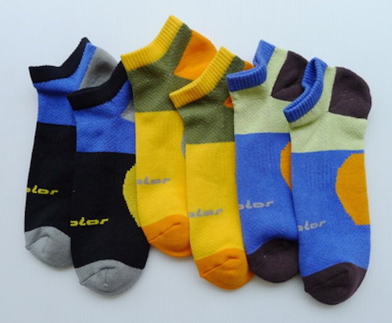 100% Cotton Functional Professional Air Cushion Jogging Socks (Male) Black (Three Colors Optional)