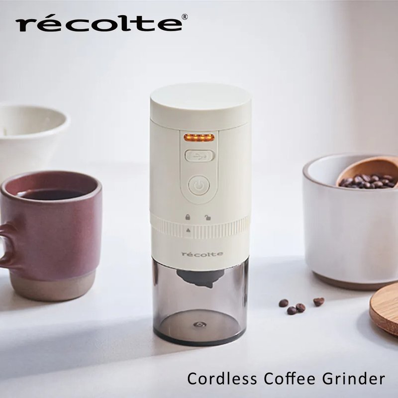 recolte Cordless Coffee Grinder RCM-3 - Kitchen Appliances - Other Materials 