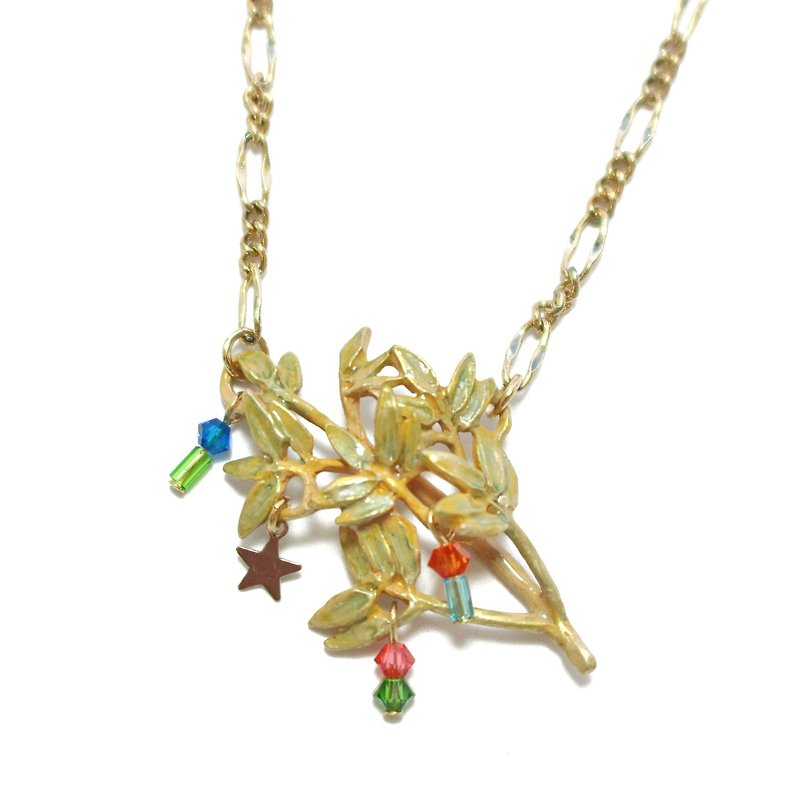 Galaxy Galaxy / Necklace NE 373 - Necklaces - Other Metals Gold
