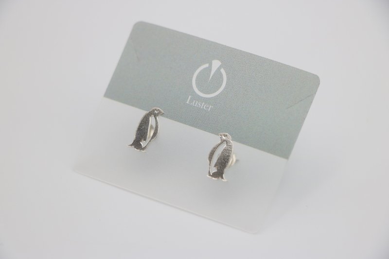 penguin earrings - ต่างหู - เงินแท้ 