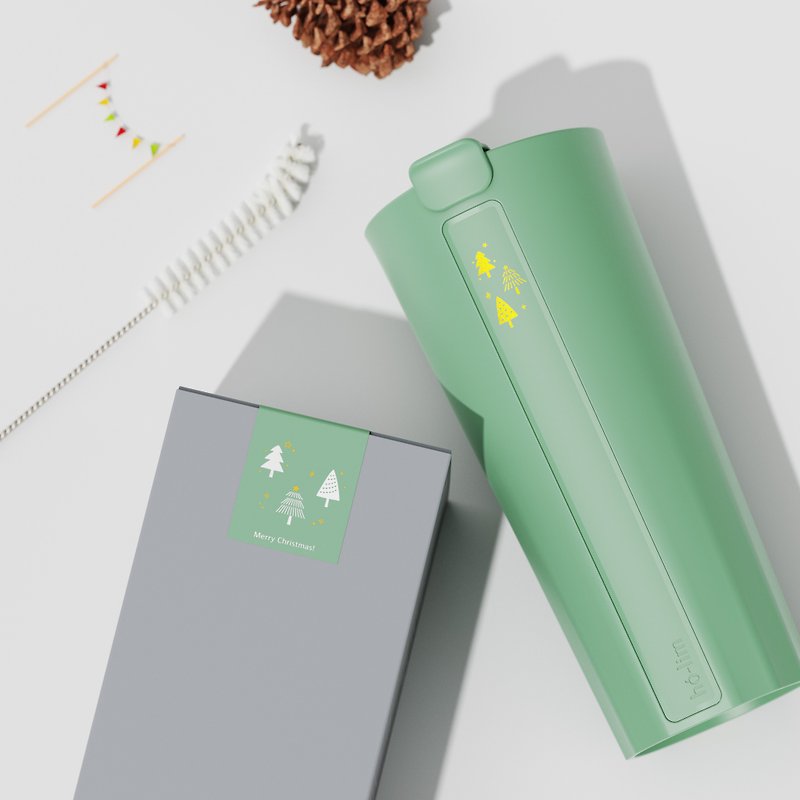 hó-lim 飲料杯 / 燙金特別款 / 雅綠 / 櫻粉 / 嵐藍 - 水壺/水瓶 - 塑膠 綠色