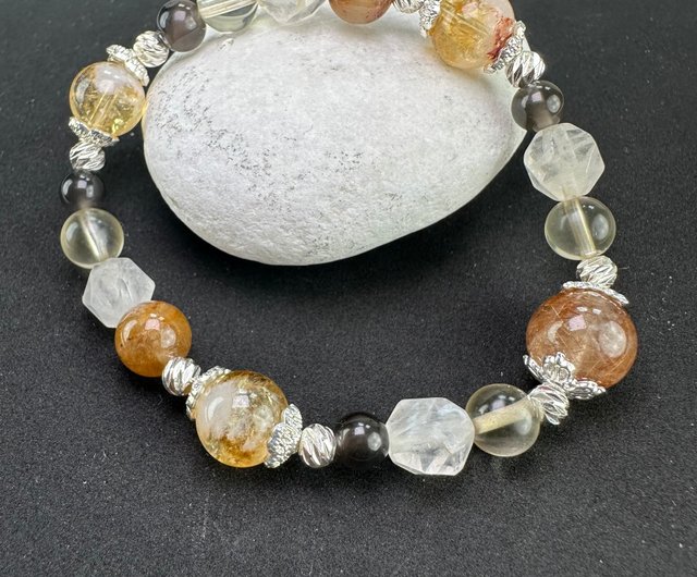 四季幽霊の宝石風ブレスレット 8mm以上 四季幽霊の宝石風ブレスレット