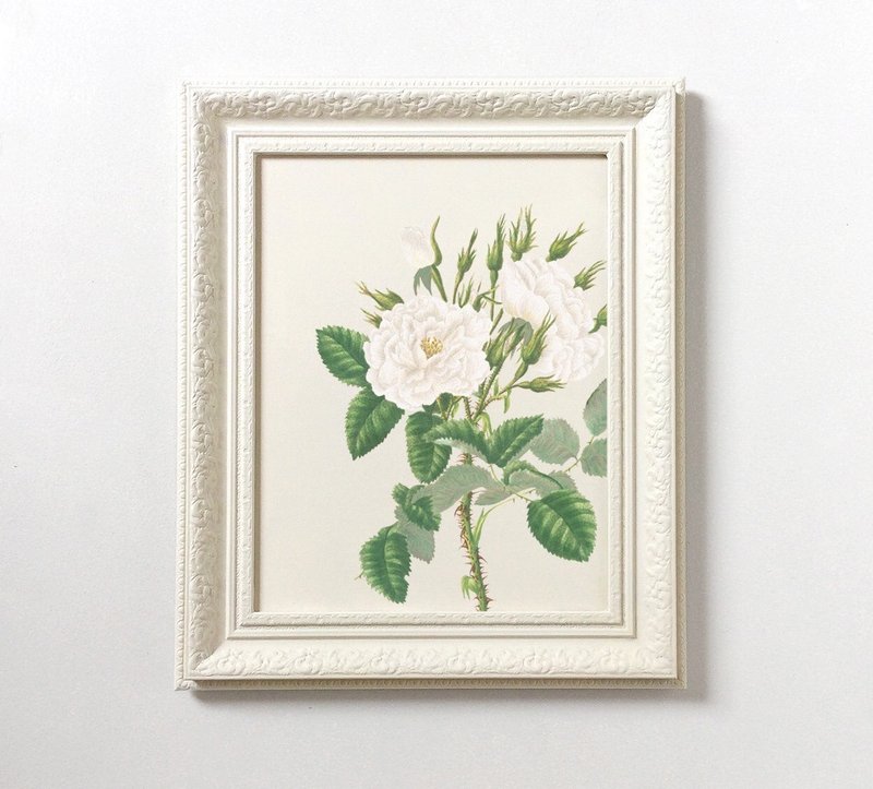 **Classic Blooms** Collection Perfect for living rooms, bedrooms, and offices. - 壁貼/牆壁裝飾 - 木頭 金色