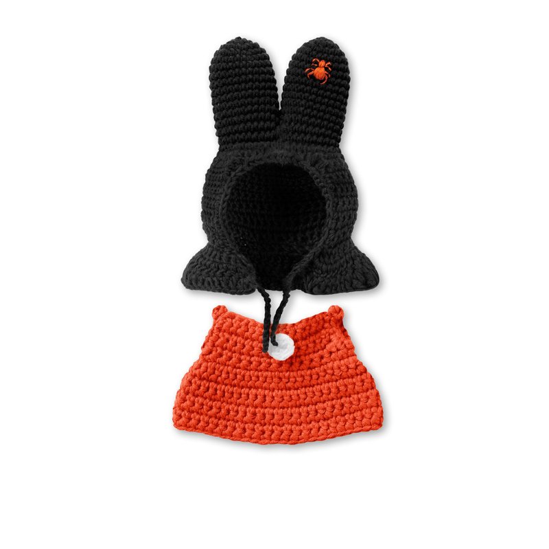 荷蘭 Just Dutch | Miffy 米飛兔 手工編織 衣服 萬聖節服飾 - 公仔/玩偶 - 棉．麻 多色