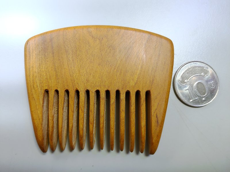[Taiwan Tip Nan] Xiao Nan square wooden comb - เครื่องประดับผม - ไม้ 