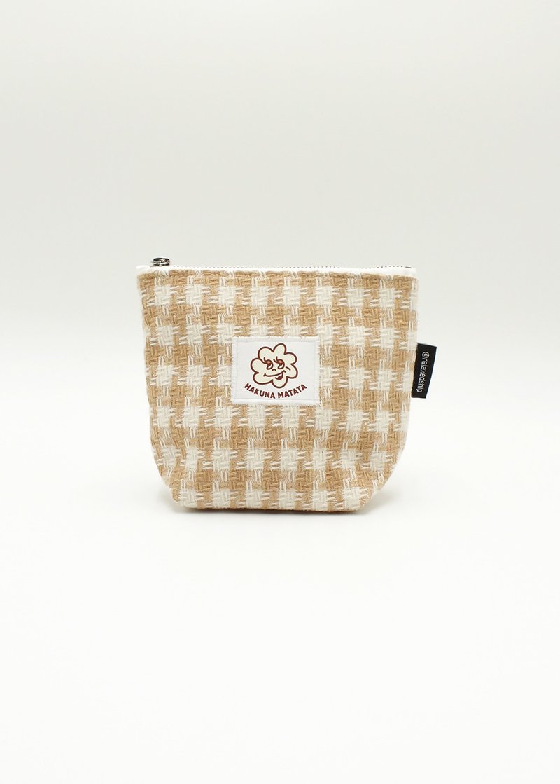 Trapezoid zip pouch - apricot - อื่นๆ - วัสดุอื่นๆ หลากหลายสี