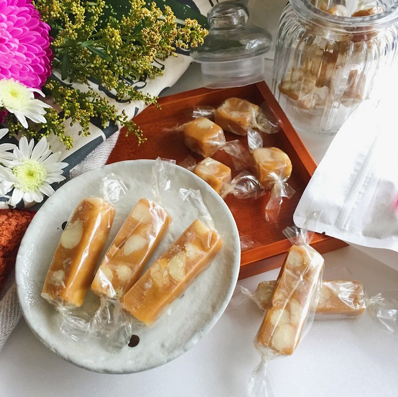 健康的なスナック•フランスゲランド塩キャラメルマカダミア花**毎月出荷前号30**食用プライムカスタード - スナック菓子 - 食材 