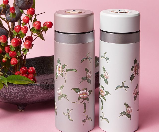 Jixing Huashen リビング磁器魔法瓶カップ/ゴールド/2 色 330ml Jixing Huashen リビング磁器魔法瓶カップ/ゴールド/2 色 330ml