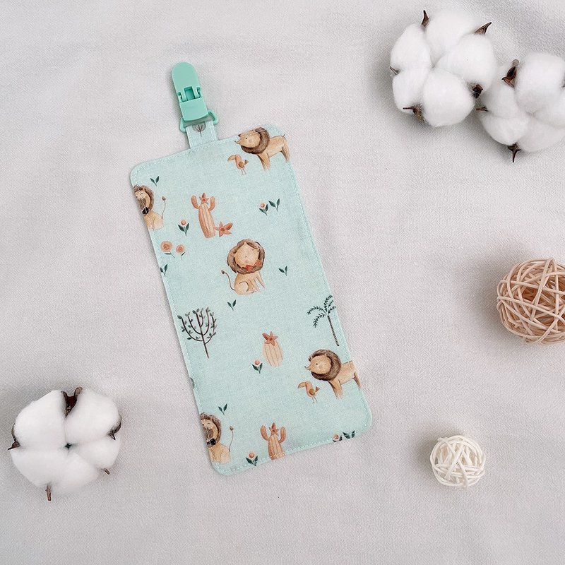 紳士獅子 泰迪熊 幼兒園 必備 手帕 手帕夾 兒童手帕 擦手巾 - 其他 - 棉．麻 