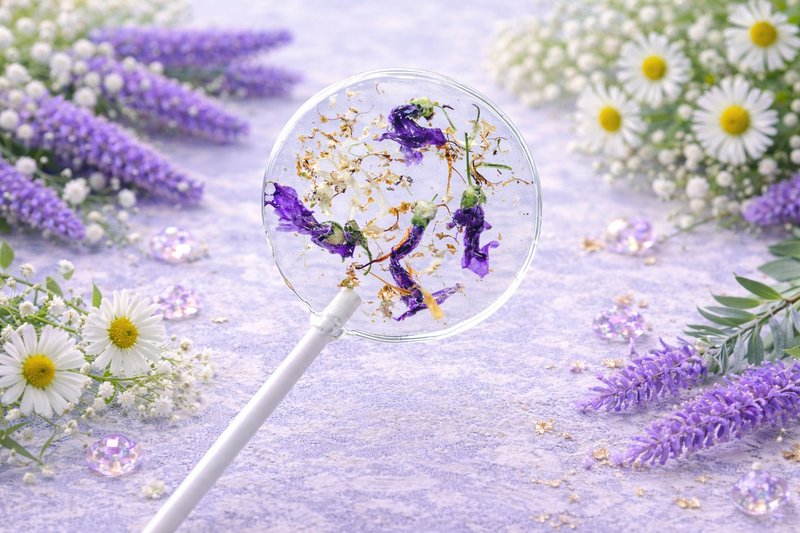 創意棒棒糖 - 紫霧花語 - 零食/點心 - 新鮮食材 紫色