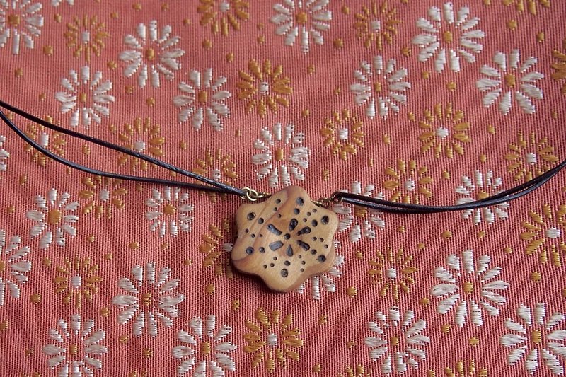 fireworks necklace - Necklaces - Wood Brown