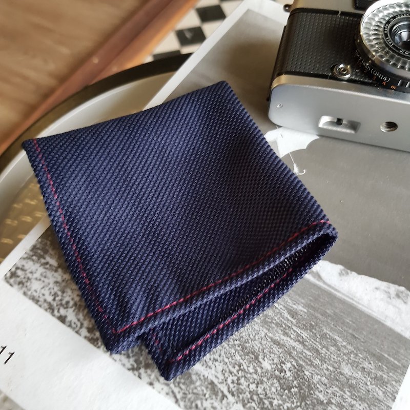 Pocket Square - Blue - Handkerchiefs & Pocket Squares - Polyester Blue