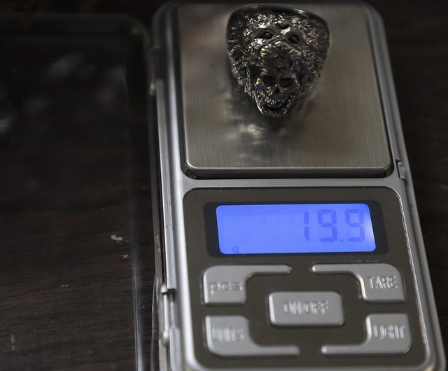 Aztec Jaguar Warrior Skull Ring – Wyvern's Hoard