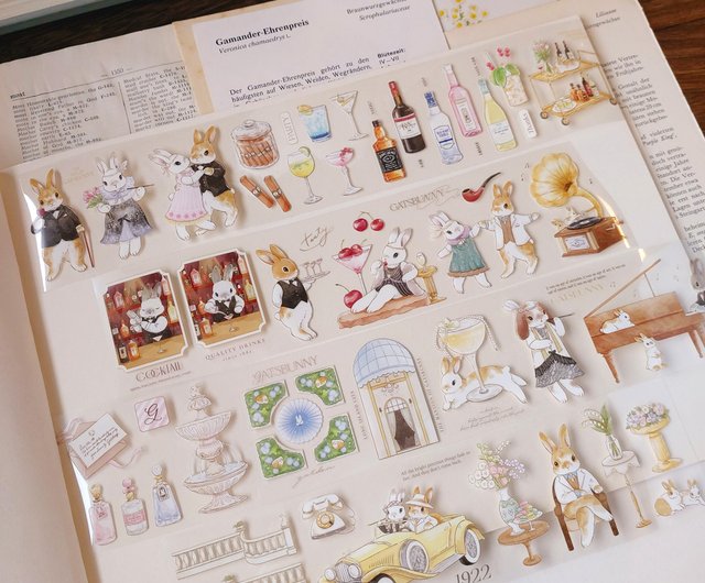 GATSBUNNY Tycoon Little Rabbit Biography PET紙テープ - ショップ