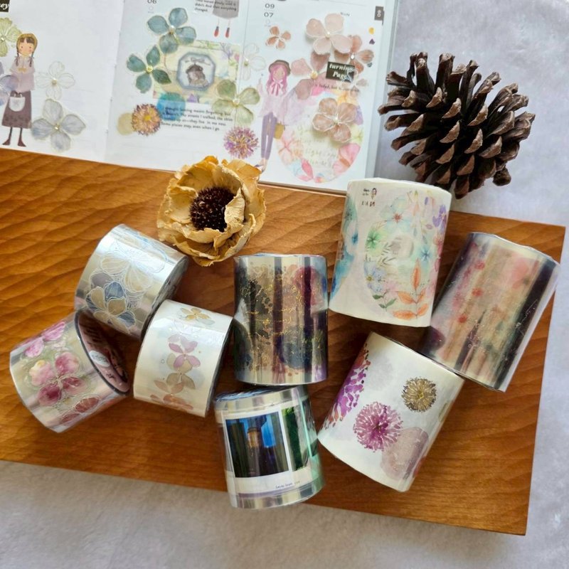 October 2025 Washi Tape Complete Set - มาสกิ้งเทป - กระดาษ 