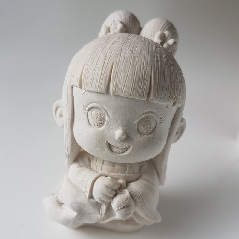 Q version of the doll into the fragrant stone - tender weaver fragrance debut, including algae algae can absorb air vapor - Fragrances - Other Materials White