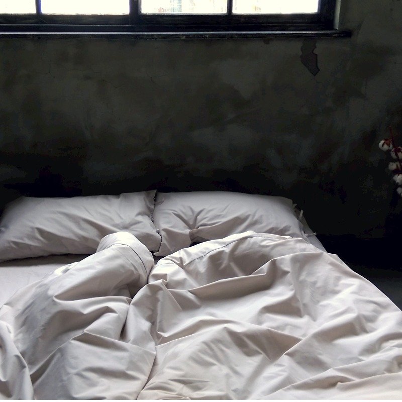 Winter Shimmer_100% organic cotton bedspreads for King size - เครื่องนอน - ผ้าฝ้าย/ผ้าลินิน สีกากี