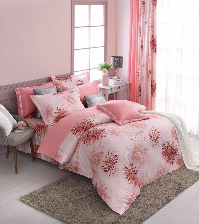 【R878 Romance Fantasy】100% Cotton Combed 60s, Comforter/Quilt - เครื่องนอน - ผ้าฝ้าย/ผ้าลินิน สึชมพู