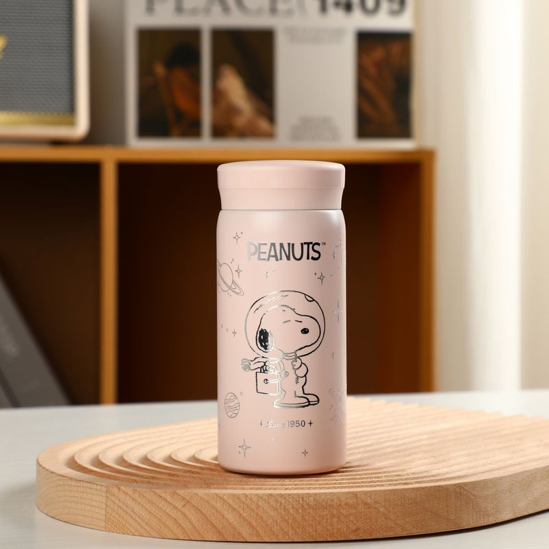 VIPO Snoopy 迷你口袋保溫瓶 200ml SP37483 - 保溫瓶/保溫杯 - 棉．麻 