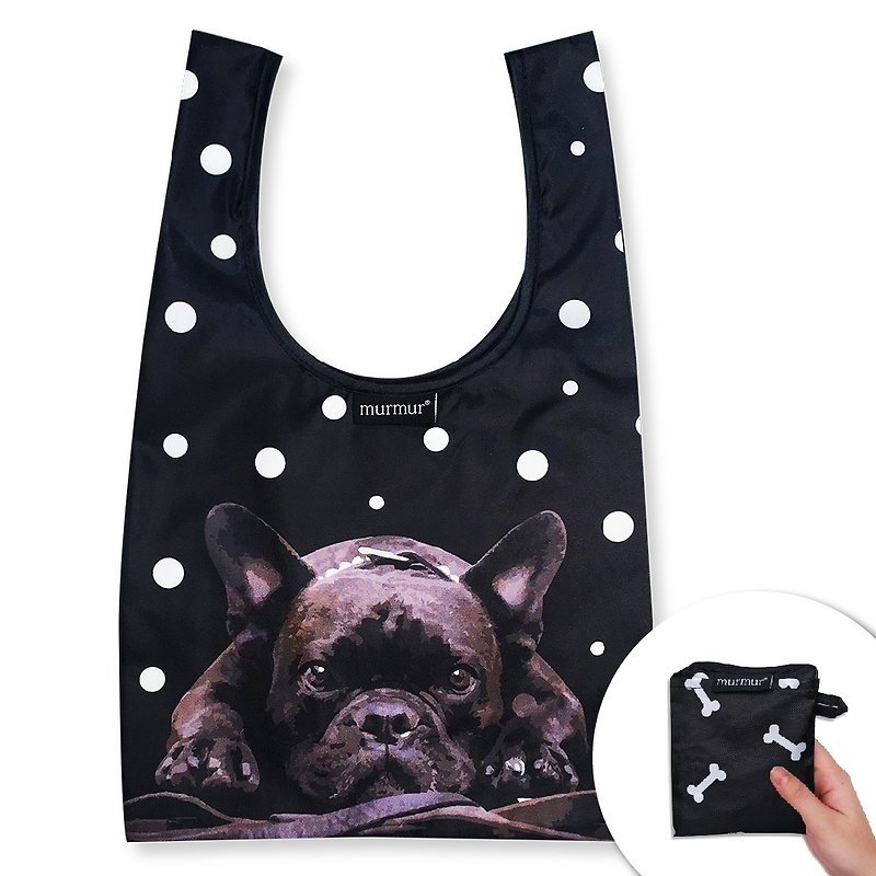 Murmur lunch bag - black bean lord | murmur lunch bag recommended - Handbags & Totes - Plastic Black