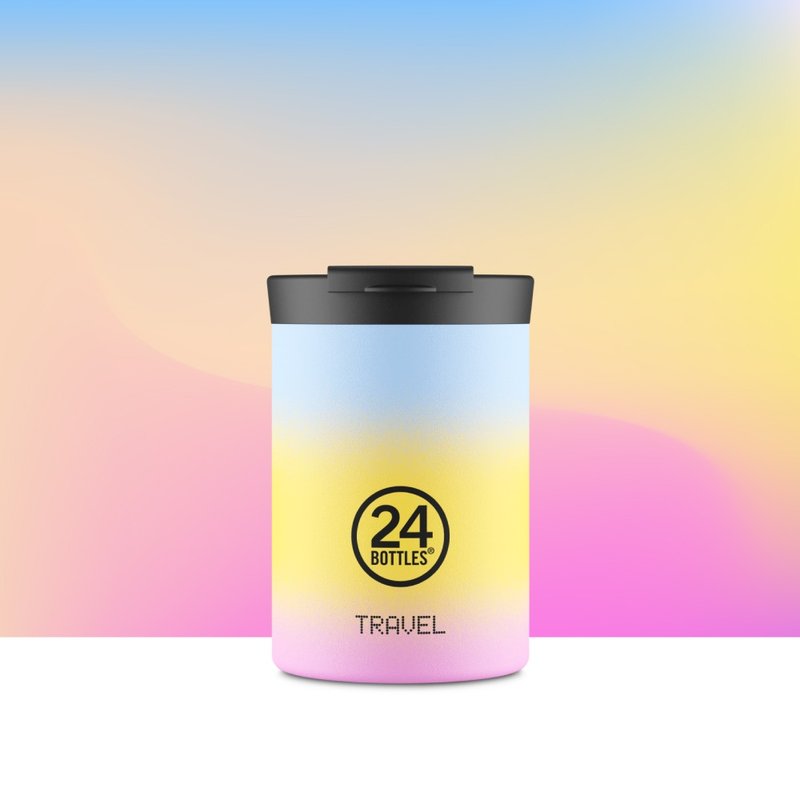 Italy 24Bottles Thermos Tumbler 350ml - Happy Light Yun - Vacuum Flasks - Stainless Steel Multicolor