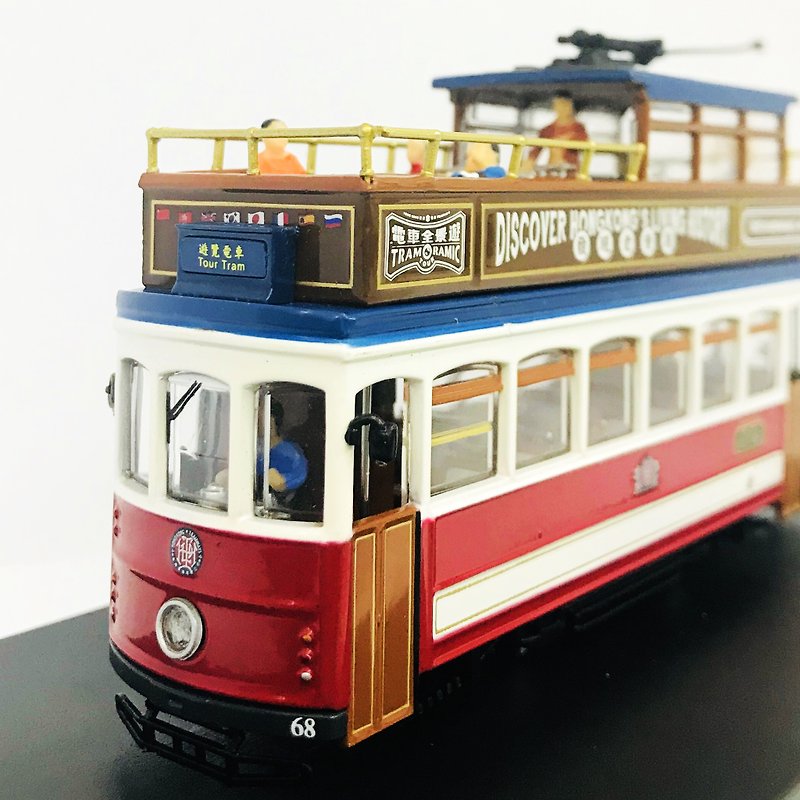 "HK Tram" Die-cast Model - TramOramic Tour - ตุ๊กตา - โลหะ 