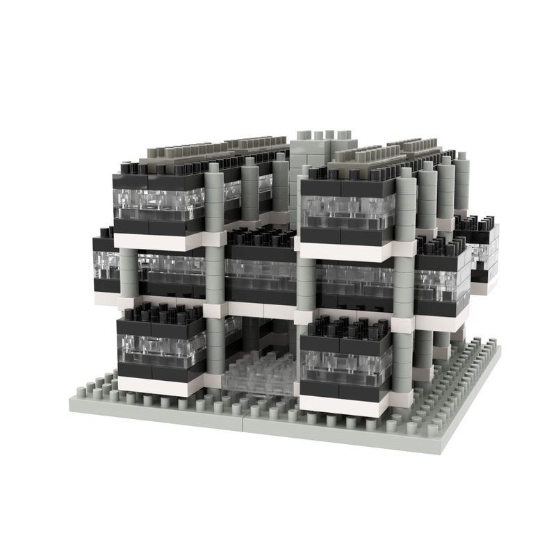 Archbrick Los Cubos (Michel Andrault) 微積木 Nanoblock - 擺飾/家飾品 - 塑膠 多色