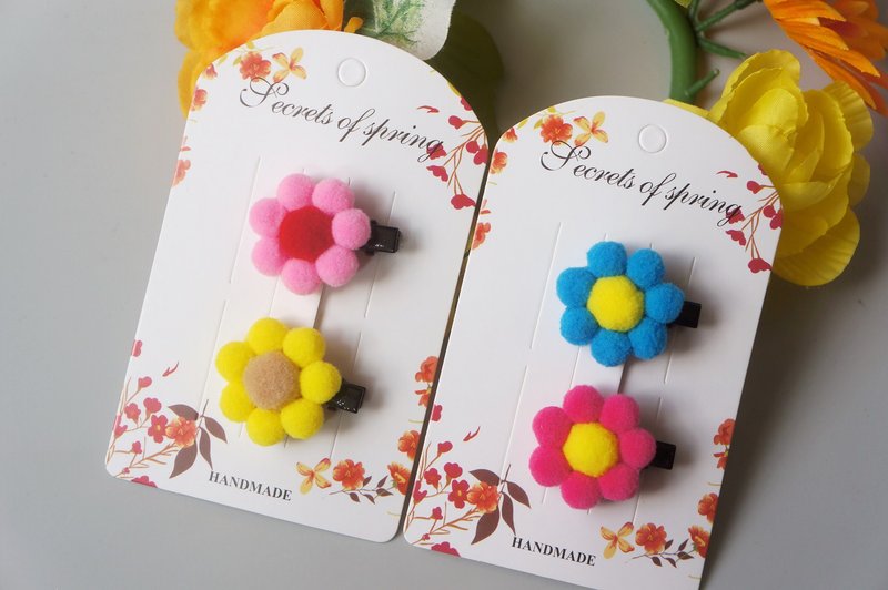 G1-寶寶兒童幼兒嬰兒髮夾-髮夾髮束髮箍髮帶 小花花 - 嬰兒手鍊/飾品 - 其他材質 多色