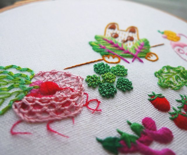 Embroidery over Knitting - Knitting Concepts 