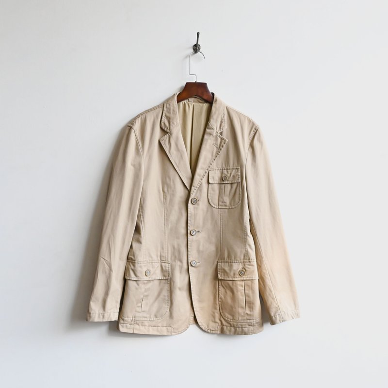 【エッグプラント ヴィンテージ】Adventure Style Cotton Vintage ブレザー - ブレザー・コート - コットン・麻 