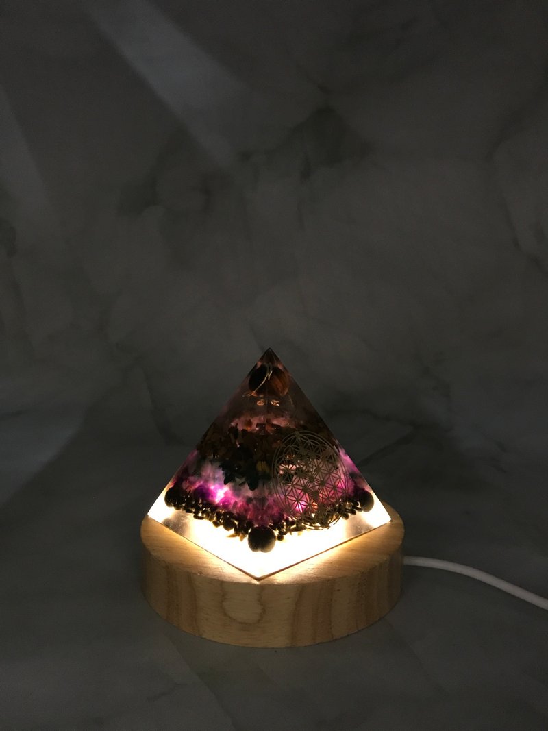 Additional purchase of Led three-stage wooden lamp holder - Lighting - Wood Khaki