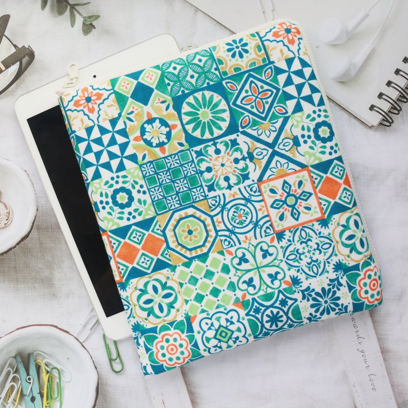 6 吋 閱讀器保護套 電子書保護套 電子書收納包 - 電腦袋 - 棉．麻 