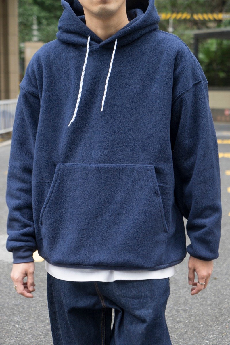 HOODIE 連帽衛衣 日系潮流搖粒絨休閒保暖衛衣 - 帽T/大學T - 棉．麻 多色