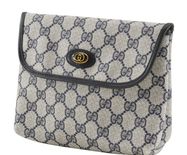 【極美品】グッチ アクセサリーポーチ グレー GG柄 GUCCI グッチ アクセサリーポーチ GG柄 美品 - メルカリ