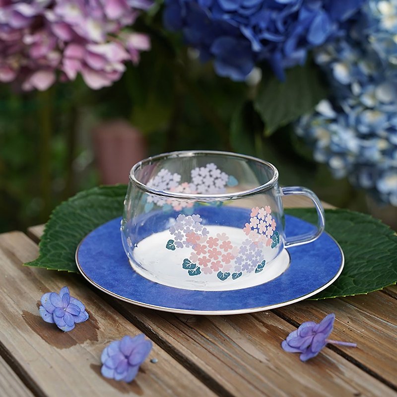 Endless Summer Series Bone China Afternoon Tea Cup & Saucer Gift Box - Cups - Glass 