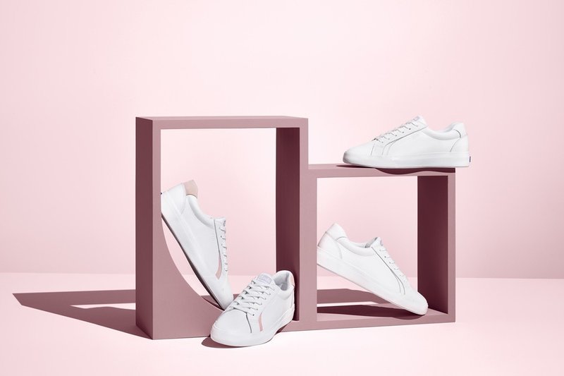 KEDS PURSUIT LEATHER 經典綁帶皮革休閒鞋/小白鞋 WH67809 - 女休閒鞋/帆布鞋 - 真皮 