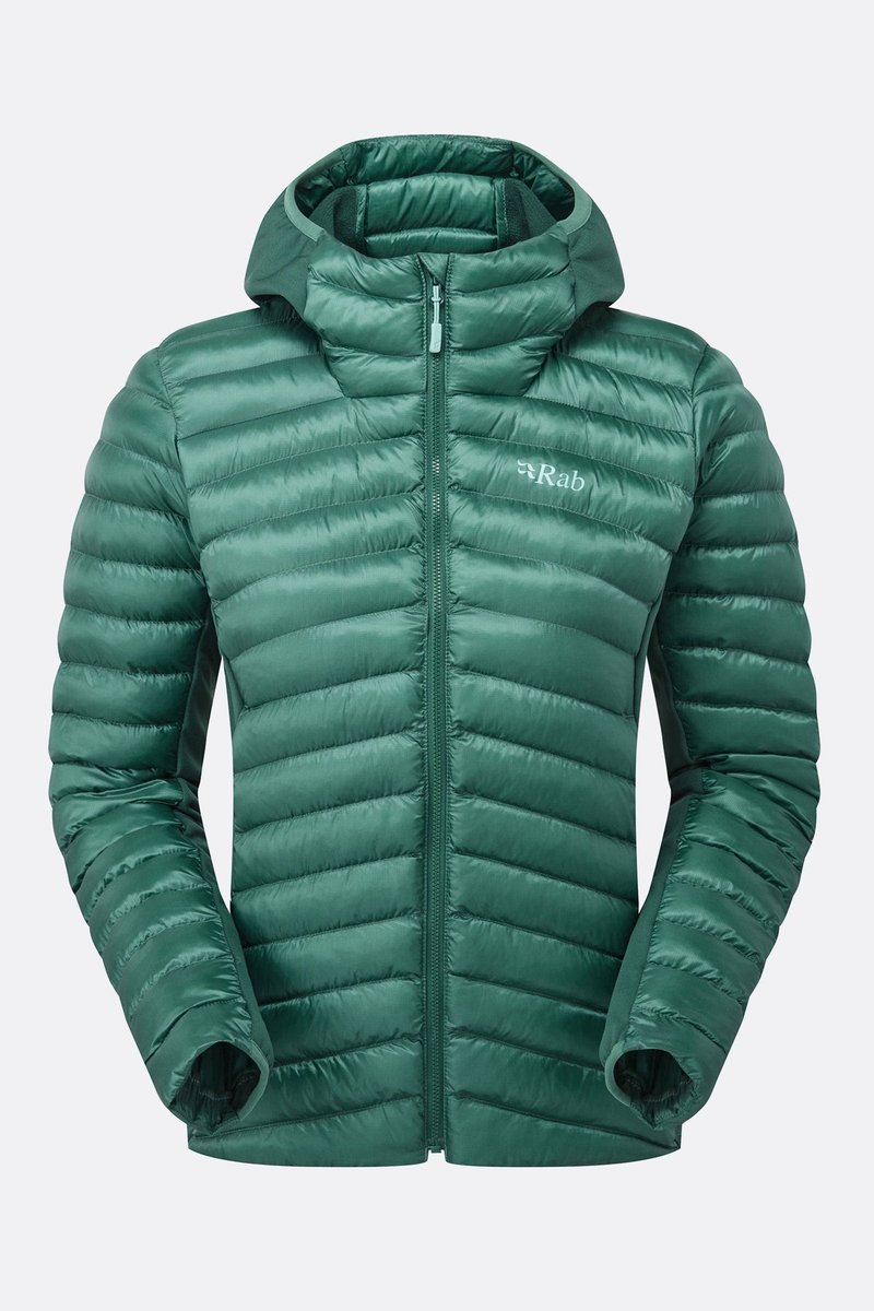 【Rab】Women's Cirrus Flex Women's Lightweight Warm Chemical Fiber Jacket Eucalyptus Green/Board - ชุดกีฬาผู้หญิง - เส้นใยสังเคราะห์ สีเขียว