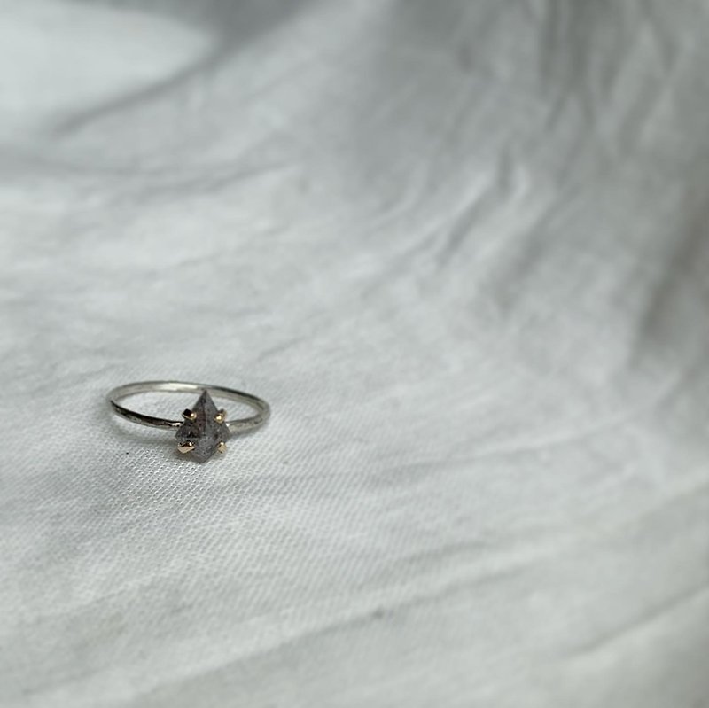一万円代で買えるダイアモンドリング - 戒指 - 寶石 灰色