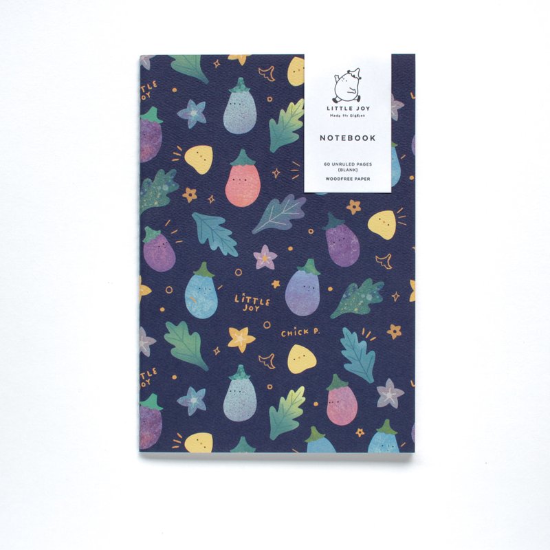 Unruled Notebook - Little Joy - Universe - 卡片/明信片 - 紙 藍色