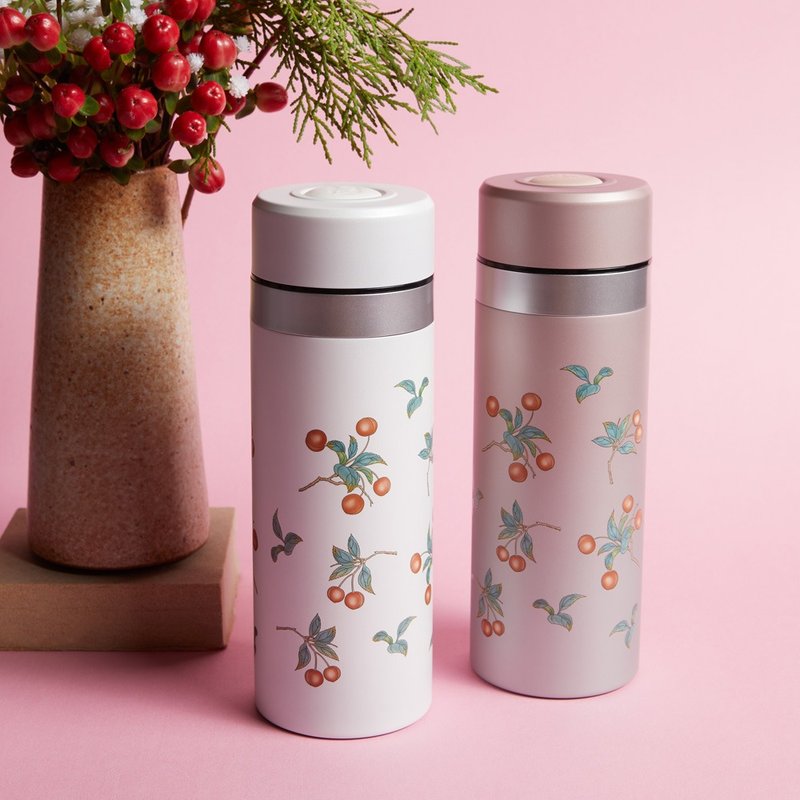 Qiantangxuan Living Porcelain | Xiguo Living Porcelain Thermos Cup/2 Colors 330ml - กระบอกน้ำร้อน - สแตนเลส หลากหลายสี