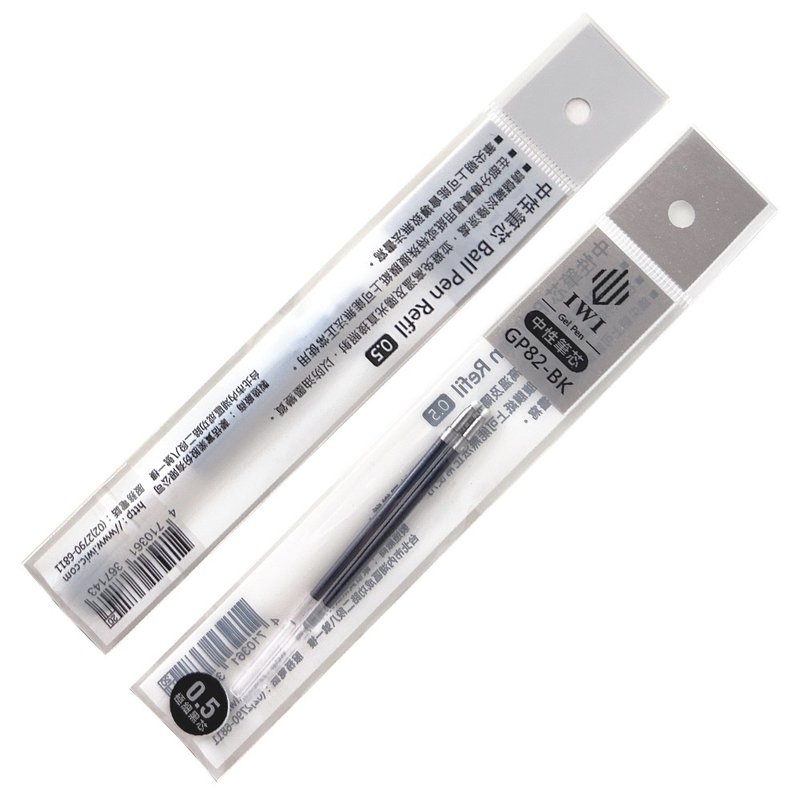 【IWI】GP82 0.5 Gel 中性筆芯(2入) #購買前請注意適用筆 - 原子筆/中性筆 - 塑膠 